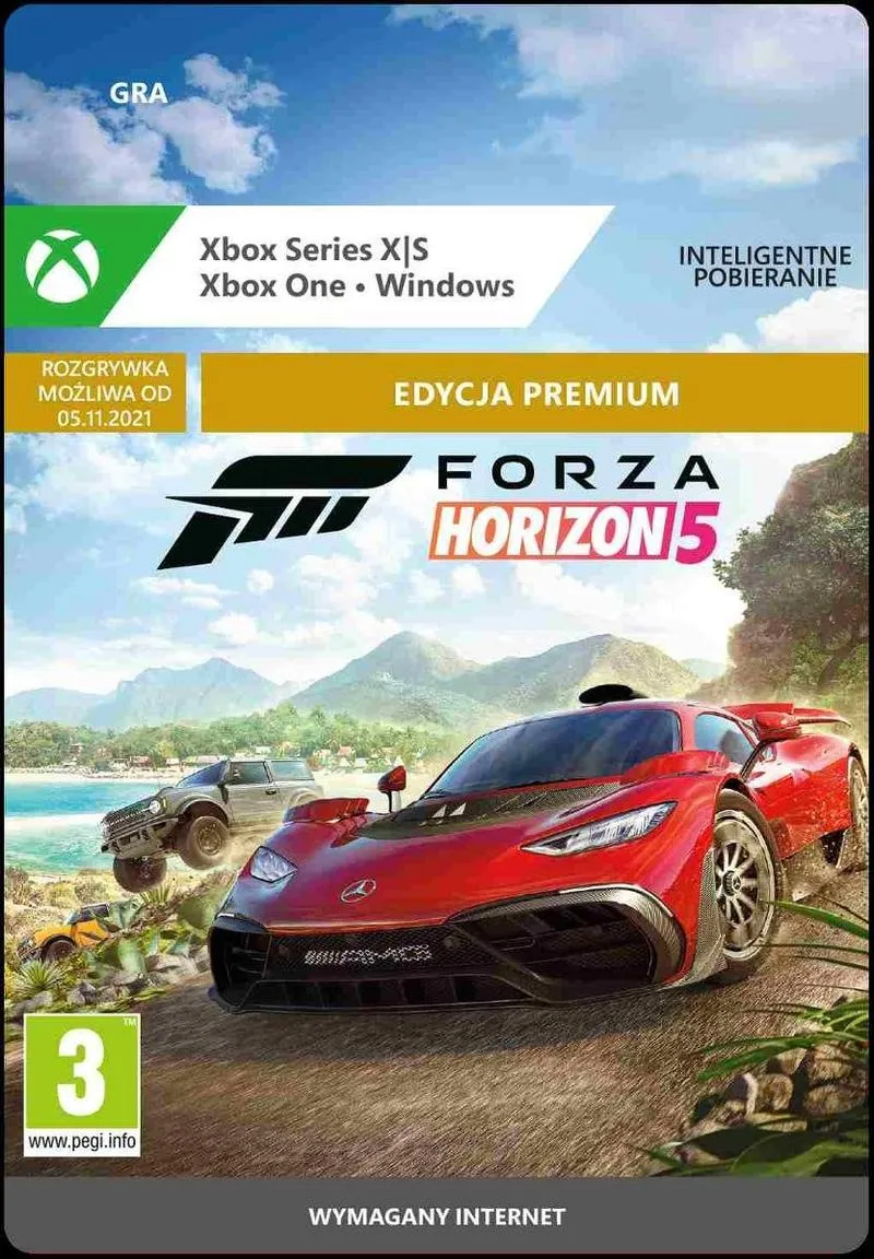 Dostępność Forza Horizon na PlayStation 4